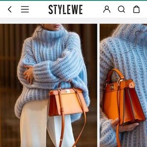 Blue sweater